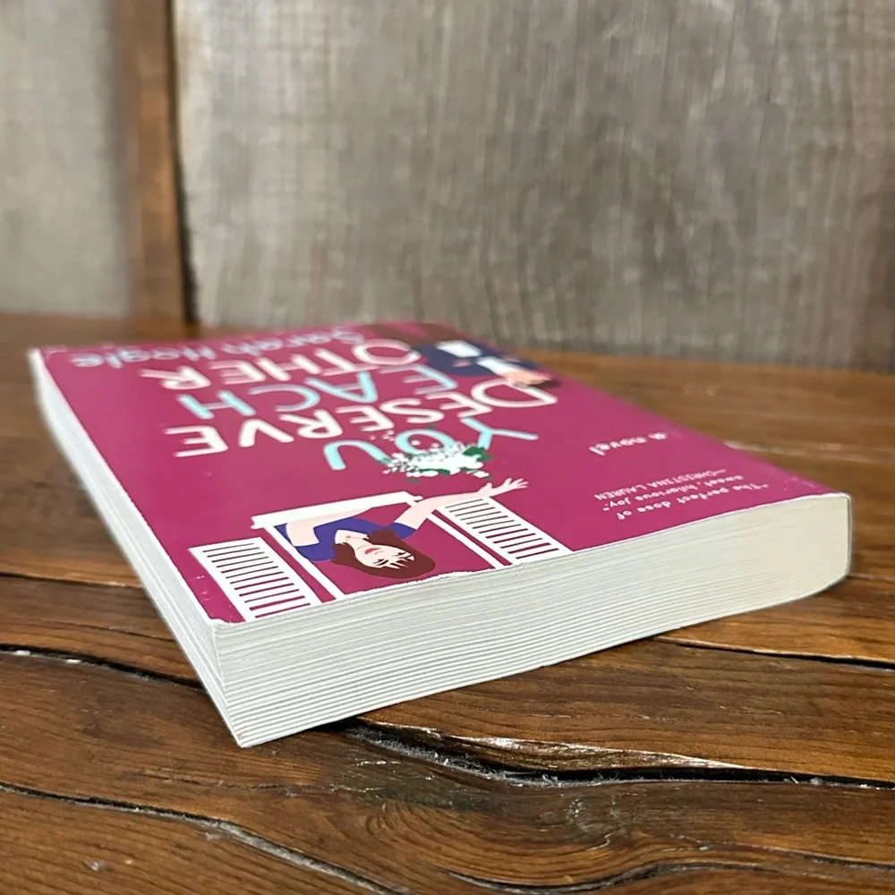 You Deserve Each Other by Sarah Hogle Paperback Book Romance